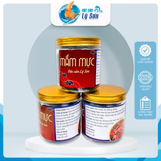 Mắm Mực Lý Sơn, Đặc Sản Miền Trung, Hũ 500G Loại Ngon