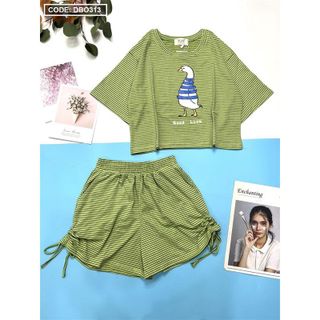 ĐỒ BỘ SỌC HÌNH CON VỊT