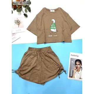 ĐỒ BỘ SỌC HÌNH CON VỊT
