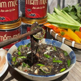 Mắm Mực Lý Sơn, Đặc Sản Miền Trung, Hũ 500G Loại Ngon