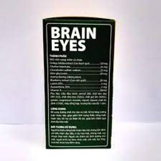 Viên Uống BRAIN EYES Bổ Sung Dưỡng Chất Cho Não Và Mắt