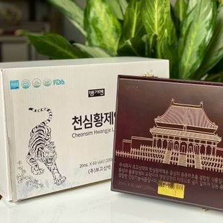 Tinh Chất Đông Trùng Hạ Thảo 365 Hwangjin Liquid Gold Hộp 60 Tuýp x 20 ml