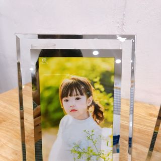 Khung ảnh pha lê để bàn đủ kích thước