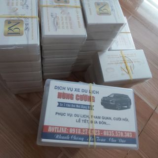 5 hộp = 500 cái card visit, card thank you, namecard giá chỉ 170k, free thiết kế file in
