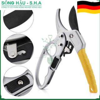 Kéo cắt cành, tỉa  cây cảnh, cộng lực thép SK5, trợ lực cắt, nhập khẩu Đức