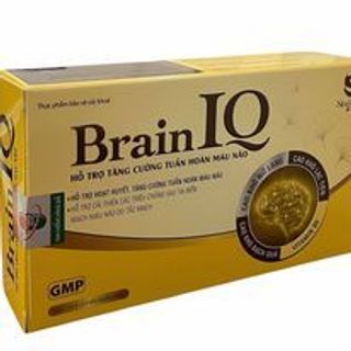 Viên Uống Bổ Não Brain IQ tăng cường tuần hoàn não, dưỡng tâm an thần giúp ngủ ngon cải thiện trí nhớ