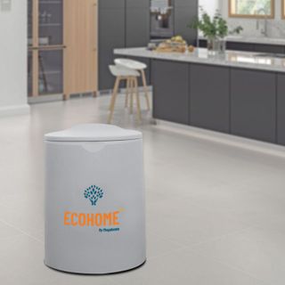 Thùng rác tròn có nắp bật 10l Ecohome, thùng rác tiện lợi và phù hợp với mọi không gian