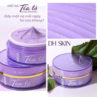 Kem mặt nạ tía tô DH Skin dưỡng trắng da giảm thâm nám