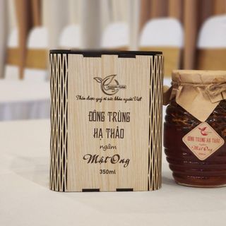 Đông Trùng Hạ Thảo Ngâm Mật Ong (Hũ 350ml)
