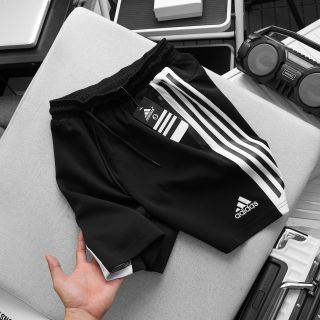 Quần short nam, quần đùi thể thao nam, chất thể thao chất thun poly 2 da chính phẩm, khoá kéo zip xịn chống nước, size từ 55kg - 85kg