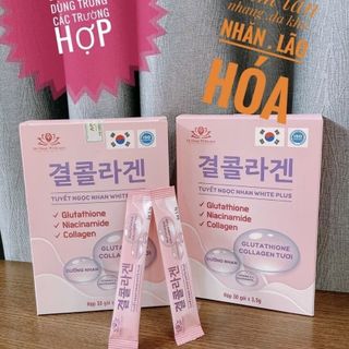 Tuyết ngọc nhan WHITE PLUS - Collagen truyền trắng ( hộp 30 gói )