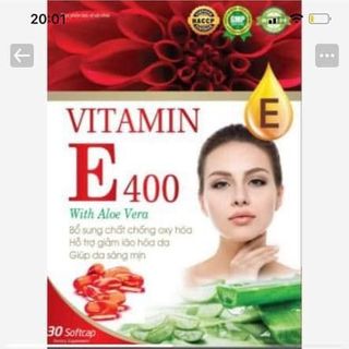 Viên uống đẹp da Vitamin E vitamin giảm lão hóa, sáng mịn da ( Hộp 30 viên) (chính hãng)