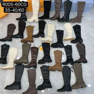 Giày boots nữ chất da cổ cao sang chảnh R005-60