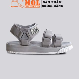 Sandal nam nữ unisex Vento 3 quai ngang NV9801G màu xám giá sỉ