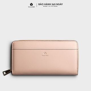 Ví da nữ cầm tay phối viền cách điệu Yuumy Seasand YV62 nhiều màu