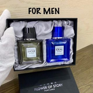 Set 2 chai nước hoa Flower Of Story Perfumes Pour Homme 2x50ml giá sỉ