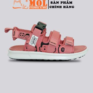 Sandal nữ Vento 3 quai ngang NB80P màu hồng