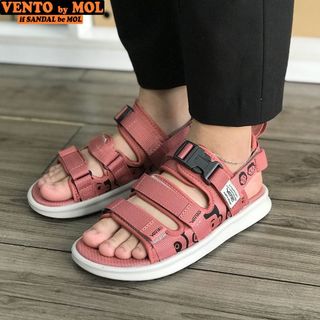 Sandal nữ Vento 3 quai ngang NB80P màu hồng