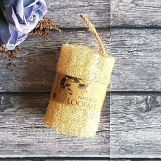 Bông tắm xơ mướp Ecolife làm sạch cơ thể, tẩy tế bào