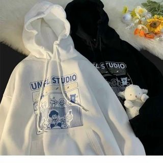 Áo hoodie chất thun nỉ in UNFL STUDIO form dưới 70kg giá sỉ - giá bán buôn
