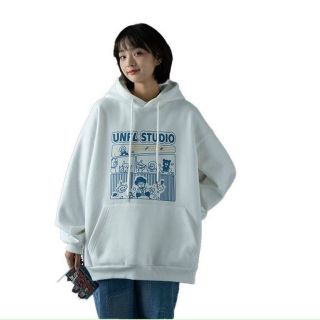 Áo hoodie chất thun nỉ in UNFL STUDIO form dưới 70kg giá sỉ - giá bán buôn