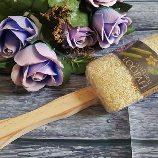 Cây chà lưng xơ mướp Ecolife – Loofah Massage Tool For Back
