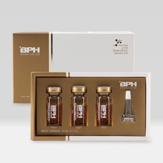SERUM DƯỠNG ẨM, LÀM TRẮNG VÀ CẢI THIỆN NẾP NHĂN BPH GOLD CAPSULE (10ML x 3)
