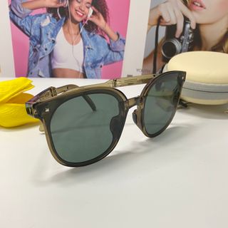 Kính mát thời trang Hàn Quốc gấp gọn 6125 kèm hộp