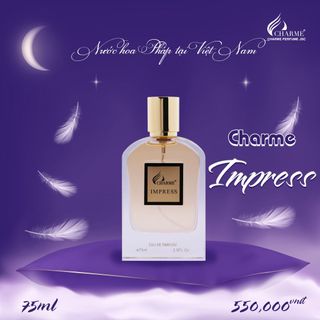 Nước Hoa Nam CHARME PERFUME IMPRESS Hương Thơm Lôi Cuốn Khơi Gợi Sự Nam Tính Lịch Lãm Của Quý Ông 75ml