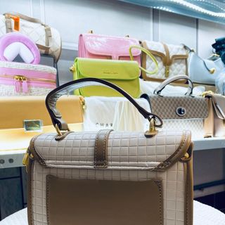 Túi Cặp Nịt Caro QC Nặng Tay