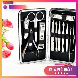 Bộ Làm Móng 12 Món, Bộ Bấm Móng Tay 3801