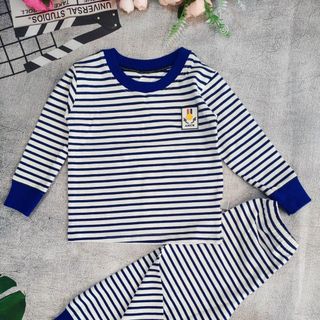 Bộ tay dài bé trai cotton 4 chiều