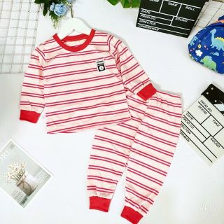 Bộ tay dài bé trai cotton 4 chiều
