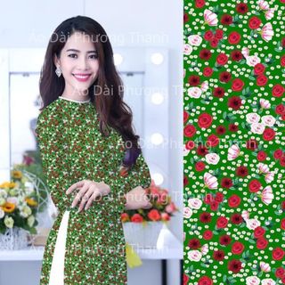 TỔNG HỢP ÁO DÀI 3D HOA NHÍ 10 MẪU