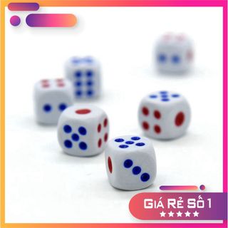 Viên xí ngầu xúc xắc 6 mặt chất lượng cao 14mm 8579LE