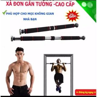Xà Đơn Treo Tường Xà Đơn Gắn Cửa Thông Minh 80-130cm Dụng Cụ Tập Thể Dục A104