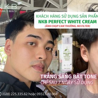 Kem Dưỡng Trắng Da Mặt Hoàn Hảo NKB - NKB Perfect White Cream | NKB STORE ĐỘC QUYỀN