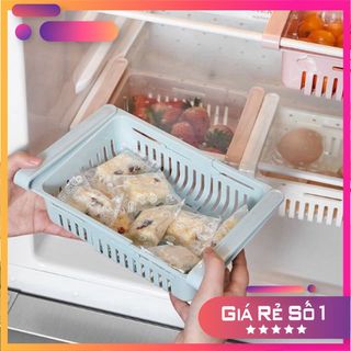 Khay nhựa kéo đựng tủ lạnh, Rổ đựng đồ thức ăn tủ lạnh thay đổi được kích thước 8892 giá sỉ