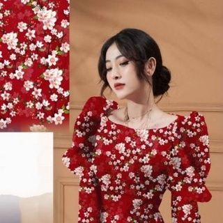 TỔNG HỢP MẪU ÁO DÀI 3D TẾT 42 MẪU