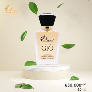 Nước Hoa Cao Cấp Nam CHARME GIÒ Hương Trái Cây Ngọt Ngào Ấm Áp Độ Toả Hương Xa 80ml
