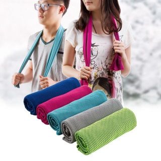 Khăn Lạnh Tập Thể Thao Đa Năng Thấm Hút Mồ Hôi, Khăn Chuyển Nhiệt Lạnh Làm Mát Tức Thì Khi Tập Thể Thao, Gym, Yoga 3531
