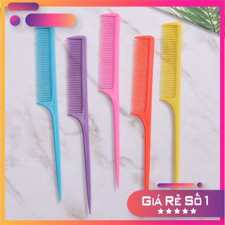 Combo 10 Lược Chia Tóc Đuôi Chuột Nhọn Tiện Lợi 8654