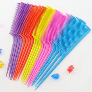 Combo 10 Lược Chia Tóc Đuôi Chuột Nhọn Tiện Lợi 8654