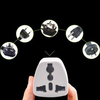 Phích cắm điện chuyển đổi 3 chấu thành 2 chấu Ổ cắm chuyển đổi 3 chân sang 2 chân 5790