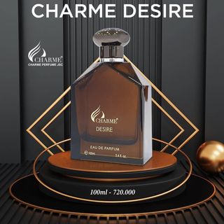 Nước Hoa Pháp Nam CHARME DESIRE Mùi Hương Tươi Mát Mạnh Mẽ Giúp Nam Giới Tự Tin 100ml