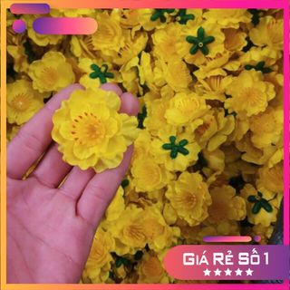 [CÓ KÈM KẼM] Hoa Mai Hoa Đào Giả Trang Trí Tết LVQ019