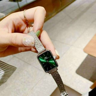 ĐỒNG HỒ D W DÂY LƯỚI NỮ CHỮ NHẬT