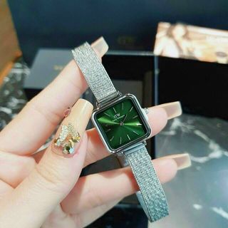ĐỒNG HỒ D W LƯỚI NỮ MẶT VUÔNG
