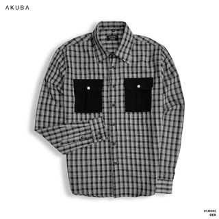 ÁO SƠ MI TAY DÀI CARO AKUBA 01J0295