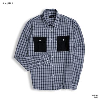 ÁO SƠ MI TAY DÀI CARO AKUBA 01J0295